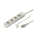★ポイント最大16倍★【在庫品は翌営業日発送】-ato6381-7423 電源タップ 3P・4個口・10m 1ケ 63817423 サンワサプライ TAP-MG...
