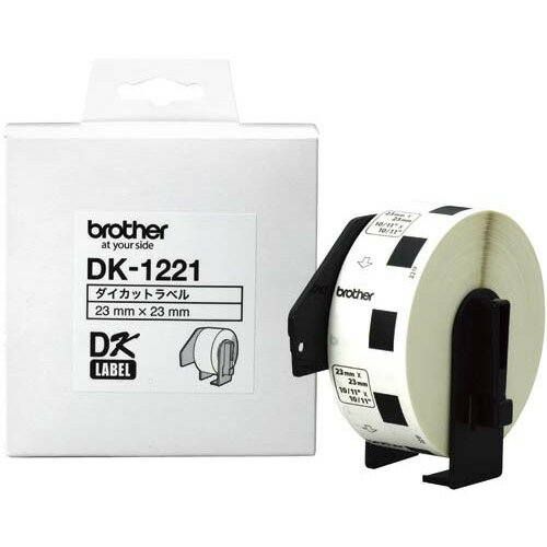 ★ポイント最大16倍★【在庫品は翌営業日発送】-ato6382-0676 QLシリーズ用食品表示ラベル小 23×23mm1200枚 DK−1221 ...