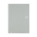 ★8/4-11 P最大27倍★【在庫品は翌営業日発送】-ato6384-3781 ソフトリングノート(5mm方眼罫) (カットオフ)B5 80枚 1ケ 6384...