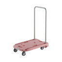 ★合計\3,980以上で送料無料★【在庫品は翌営業日発送】-ato6385-7856 小型樹脂製運搬車こまわり君 省音タイプ ピンク 耐荷重100kg 1ケ 6...
