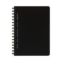 ★8/4-11 P最大27倍★【在庫品は翌営業日発送】-ato6432-1561 ソフトリングノート(5mm方眼罫) A6 70枚 ブラック 1ケ 643215...