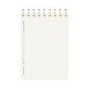 ★ポイント最大16倍★【在庫品は翌営業日発送】-ato6432-1790 ソフトリングノート(方眼ドット罫) A7 80枚 透明 1ケ 64321790 コクヨ...