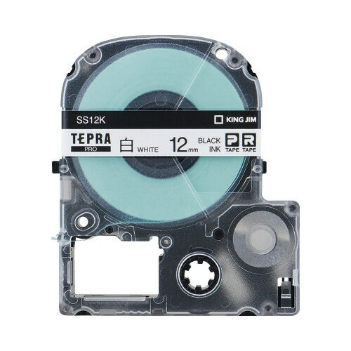 ★ポイント最大16倍★【在庫品は翌営業日発送】-ato6433-3472 テプラPROテープカートリッジ 10個パック 白に黒文字12mm幅×8m 1ケ 643...