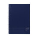★8/4-11 P最大27倍★【在庫品は翌営業日発送】-ato6462-5645 ソフトリングBiz 6号(セミB5) ドットB罫 40枚 紺 1ケ 64625...