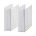 ★ポイント最大16倍★【在庫品は翌営業日発送】-ato6471-2598 不織布バインダー 24枚収納 クリア 2個セット 1ケ 64712598 エレコム C...