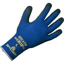 ★合計\3,980以上で送料無料★【在庫品は翌営業日発送】-ato6472-3228 No.380 ブレスグリップ Lサイズ ネイビー 背抜き手袋(ニトリルゴム...