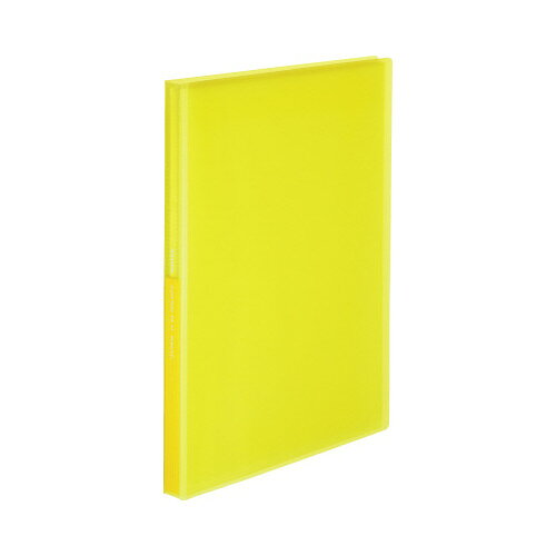 ★ポイント最大16倍★【在庫品は翌営業日発送】-ato6528-1765 クリヤーブック＜Glassele＞　（固定式）A4・40枚イエロー 1ケ 65281765 コクヨ ラ-GL40Y -【＠オフィス】