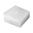 ★ポイント最大16倍★【在庫品は翌営業日発送】-ato6533-8704 メディアケース PPスリムCDケース 10枚 1ケ 65338704 カウネット 42...