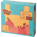 ★合計¥3,980以上で送料無料★【在庫品は翌営業日発送】-ato6534-7508 取り出しやすい箱入りレジ袋 45号 半透明 300枚 1ケ 65347508 カウネット 4254-6580 -【@オフィス】