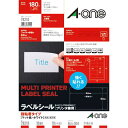 ★合計¥3,980以上で送料無料★【在庫品は翌営業日発送】-ato6535-0911 プリンタ兼用ラベルシール 強粘着タイプ 10面 18枚 1ケ 65350911 エーワン 78210 -【@オフィス】