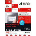 ★合計¥3,980以上で送料無料★【在庫品は翌営業日発送】-ato6535-0959 プリンタ兼用ラベルシール 強粘着タイプ 44面 18枚 1ケ 65350959 エーワン 78244 -【@オフィス】