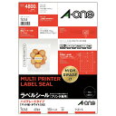 ★合計¥3,980以上で送料無料★【在庫品は翌営業日発送】-ato6535-1055 プリンタ兼用ラベルシールHGタイプ 48面丸 100枚 1ケ 65351055 エーワン 76248 -【@オフィス】