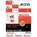 ★合計¥3,980以上で送料無料★【在庫品は翌営業日発送】-ato6535-1079 プリンタ兼用ラベルシールHGタイプ 12面丸100枚 1ケ 65351079 エーワン 76412 -【@オフィス】