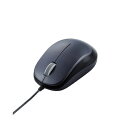 ★ポイント最大16倍★【在庫品は翌営業日発送】-ato6536-8435 3ボタンBlueLED有線マウス 有線/3ボタン/ブラック 1ケ 65368435 エレコム M-Y8UBBK -【@オフィス】