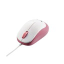 ★ポイント最大16倍★【在庫品は翌営業日発送】-ato6536-8466 3ボタンBlueLED有線マウス 有線/3ボタン/ピンク 1ケ 65368466 エレコム M-Y8UBPN -【@オフィス】