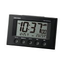 ★合計¥3,980以上で送料無料★【在庫品は翌営業日発送】-ato6538-1304 フィットウエーブスマート 黒 W120×D54×H77mm 1ケ 65381304 リズム 8RZ166SR02 -【@オフィス】