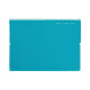 ★ポイント最大16倍★【在庫品は翌営業日発送】-ato6554-4037 5インデックス<Glassele> A4ヨコ・ライトブルー 1ケ 65544037 コ...