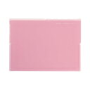 ★ポイント最大16倍★【在庫品は翌営業日発送】-ato6554-4051 5インデックス<Glassele> A4ヨコ・ライトピンク 1ケ 65544051 コ...