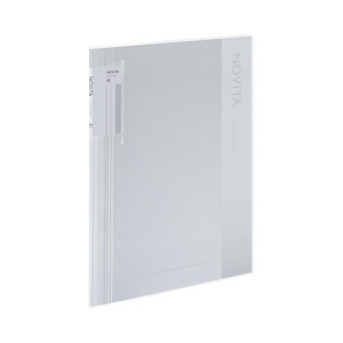 ★ポイント最大16倍★【在庫品は翌営業日発送】-ato6608-7212 クリヤーブック＜ノビータ＞（固定式）　A4..