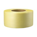 ★合計\3,980以上で送料無料★【在庫品は翌営業日発送】-ato6616-8379 PPバンド 自動梱包機用 15mmx2500m 黄 1巻 1ケ 66168...