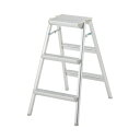 ★合計\3,980以上で送料無料★【在庫品は翌営業日発送】-ato6616-8874 アルミ製天板幅広踏み台 天板高さ790mm 荷重100kg 1ケ 6616...