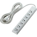 ★ポイント最大16倍★【在庫品は翌営業日発送】-ato6617-1096 RoHs指令対応タップ/7個口/3m 3P7個口/マグネット/抜け止め/3m 1ケ 6...