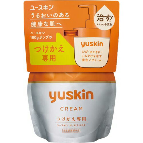 ★ポイント最大16倍★【在庫品は翌営業日発送】-ato6618-0722 ユースキン ポンプ つけかえ用 180g 1ケ 66180722 ユースキン製薬 378831 -【@オフィス】