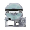 ★合計¥3,980以上で送料無料★【在庫品は翌営業日発送】-ato6618-1217 PROテ-プカ-トリッジ・白ラベル 50mm幅 白ラベル 黒文字 1ケ 66181217 キングジム SS50K -【@オフィス】