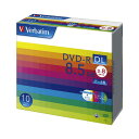 ★ポイント最大16倍★【在庫品は翌営業日発送】-ato6618-9954 Verbatim DVD−R 2層 10枚 DL(8.5GB) 1ケ 66...