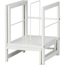 ★ポイント最大16倍★【在庫品は翌営業日発送】-ato6661-6702 Katazukスライドブックスタンド 幅215mm ホワイト 1ケ 66616702 ...