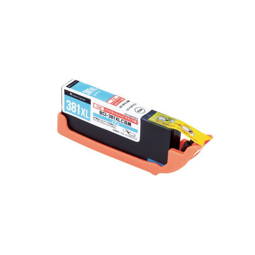 ★ポイント最大16倍★【在庫品は翌営業日発送】-ato6662-3120 キヤノン互換インク シアン BCI−381XLC互換 1ケ 6662312...