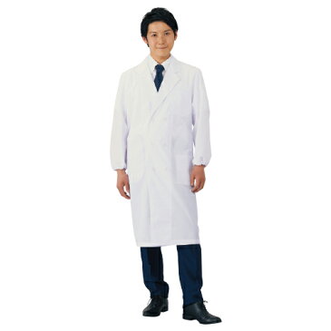 いまだけ!★ポイント最大14倍★【教育施設様限定商品】-ed 159786 白衣 男性用ダブル(大型ポケット)M メーカー名 アズワン-【教育・福祉】