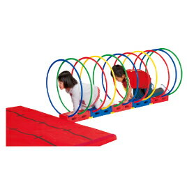 いまだけ！★ポイント最大14倍★【教育施設様限定商品】-ed 800223 トンネルバランス運動遊びセット メーカー名 エバニュー-【教育・福祉】