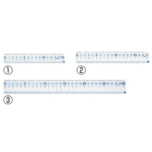 ★ポイント最大16倍★【教育施設様限定商品】-ed 100371 先生オススメ！定規・分度器（1）直定規（15 cm..