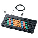 ★7/19-26 P最大27倍★【教育施設様限定商品】-ed 101272 はじめてのキーボード KEY PALETTO(1)USB TypeA 有線 メーカー名 エレコム TKFS10UMKB-【教育・福祉】