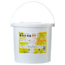★8/4-11 P最大27倍★【教育施設様限定商品】-ed 125169 ぬれタオルバケツ型(360枚)詰替 メーカー名 三昭紙業 N-360-【教育・福祉】