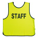 ★7/19-26 P最大27倍★【教育施設様限定商品】-ed 126648 メッシュビブス STAFF メーカー名 エバニュー EKB415-【教育・福祉】