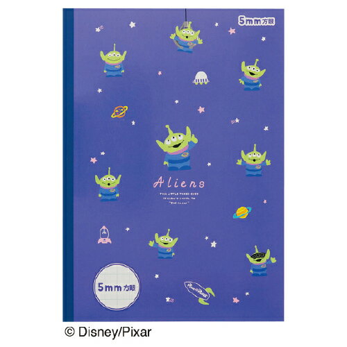 ★ポイント最大16倍★【教育施設様限定商品】-ed 127048 ジュニア学習帳 5mm方眼 エイリアン メーカー名 サンスター文具 4921799C-【教育・福祉】