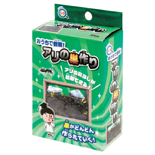 ★ポイント最大16倍★【教育施設様限定商品】-ed 127659 こどもラボ おうちで観察！ アリの巣作り メーカ..