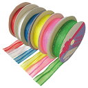 ★7/19-26 P最大27倍★【教育施設様限定商品】-ed 131227 マジックフラワーリボン 24mm黄 メーカー名 小堀リボン -【教育・福祉】