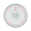 ★7/19-26 P最大27倍★【教育施設様限定商品】-ed 132188 全円分度器 メーカー名 共栄プラスチック V-316-【教育・福祉】