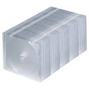 ★ポイント最大16倍★【教育施設様限定商品】-ed 137230 Blu−ray/DVD/CDケース(50枚) メーカー名 サンワサプライ PU50...