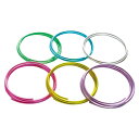 ★5/9-16 P最大27倍★【教育施設様限定商品】-ed 141245 ワイヤカラー自遊自在 スケルトンカラー6色セット メーカー名 日本化線 -【教育・福祉...