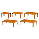 ★ポイント最大16倍★【教育施設様限定商品】-ed 152108 折脚集成材テーブル ブラウン(2)75×50cm(約7.2kg) メーカー名 パール金属 N-...
