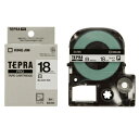 ★7/19-26 P最大27倍★【教育施設様限定商品】-ed 154983 テプラPROカートリッジ 白に黒文字(10個)18mm メーカー名 キングジム SS18K*10-【教育・福祉】