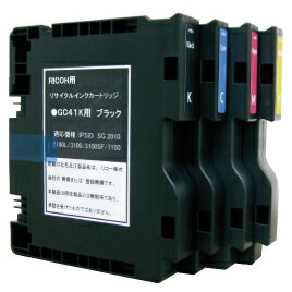 ★5/9-16 P最大27倍★【教育施設様限定商品】-ed 155648 RICOH GELJET用リサイクルインクカートリッジ GC41シリーズIPSIO SG2010L/SG2100GC41Mマゼンタ メーカー名 リサイクルGC41M-【教育・福祉】