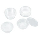 ★7/19-26 P最大27倍★【教育施設様限定商品】-ed 156624 透明プラスチックカップ ふた付(10個) メーカー名 S75-4133-【教育・福祉】