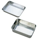 ★8/4-11 P最大27倍★【教育施設様限定商品】-ed 156648 ステンレスバット264×353×61mm メーカー名 F35-1701-【教育・福祉】