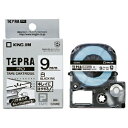★6/22-27 P最大27倍★【教育施設様限定商品】-ed 156904 テプラPROカートリッジ キレイにはがせるラベル9mm黒文字 白 メーカー名 キングジム SS9KE-【教育・福祉】(2)