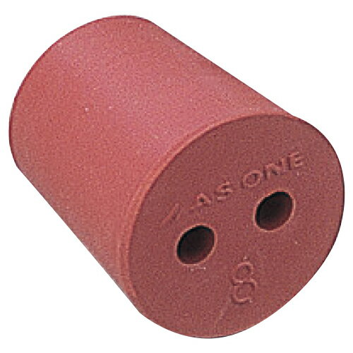 ★ポイント最大16倍★【教育施設様限定商品】-ed 159669 穴付赤ゴム栓8号 メーカー名 アズワン 1-7649-01-【教育・福祉】